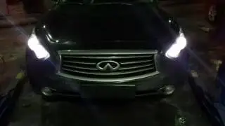 DRL, ДХО, Ходовые огни с функцией поворота для Инфинити