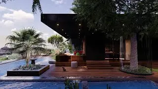 Cinematic Animation of Modern & Luxury Island Signature Villa Design -3D Render Walkthrough