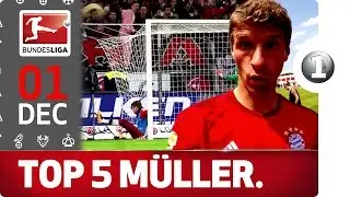 Thomas M&uuml;ller - Bayern&rsquo;s resident joker! - Bundesliga 2016 Advent Calendar 1