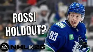 Rossi Holding Out&hellip; But the Draft Was Huge | Canucks Franchise Mode Ep 10
