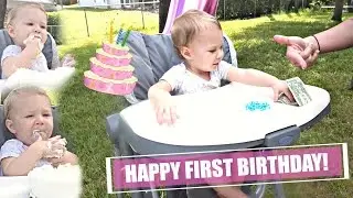 ADDISON TURNS 1!  |  BABY'S FIRST BIRTHDAY