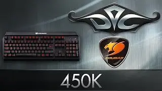Cougar 450K. Плунжерная клавиатура с защитой от воды :)