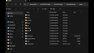 How to send a save from RenPy