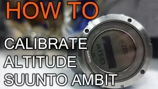 How to Calibrate Altitude on Suunto Ambit Watches