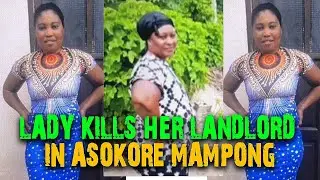 💔😲Female Tenant Murders Landlady with Pavement Block in Asokore Mampong, Ashanti Region