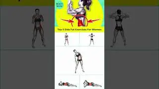 ➜ Top 5 Side Fat Exercises For Women 🔥