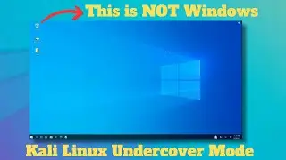 Как использовать Kali Linux в режиме UNDERCOVER