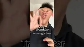 Asian Translator🤣 #asian #shorts #funny