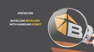 FOCUS ON BAVELLONI BEVELLERS WITH HANDLING ROBOT