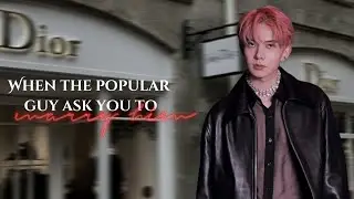 When the popular guy ask you to marry him | ENHYPEN Lee Heeseung ONE SHOT FF