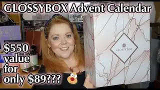 GLOSSYBOX ADVENT CALENDAR 2020 Unboxing