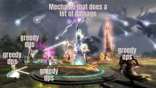 【GW2 Vision of Eternity】Wing 1 | Power Deadeye Rifle Dagger/Dagger PoV