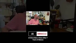 AI Miracle: Man Speaks After 7 Years of Silence! #AInews