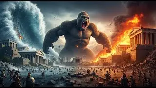 The Ultimate Showdown King Kong vs  Floods and Fire in Ancient Sparta
