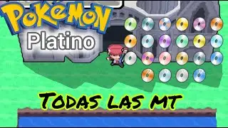 Pokémon platino/ Ubicación de todas las MT