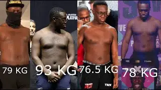 Every Single Deji Weigh In (UPDATED)