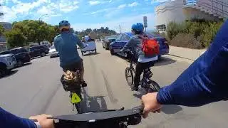 Brompton through SF Pier, Ghirardelli, to Palace of Fine Arts on my Brompton | 2023