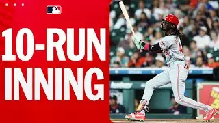 The Reds TAKE OFF in Houston (10 runs in the FIRST INNING)! 🚀
