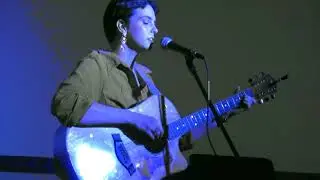 performs at the Monday Night Sacramento State adj. Open Mic inside Tower Brewing