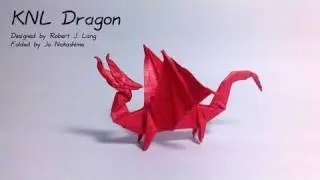 Origami KNL Dragon (Robert J. Lang)