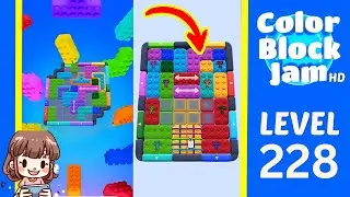 Color Block Jam Level 228 Solution Walkthrough