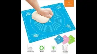 🌟 Non-Stick Silicone Roti Mat &ndash; Perfect for Rolling & Kneading Dough! 🫓✨