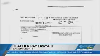 Gaston County teachers suing schools over compensation issues