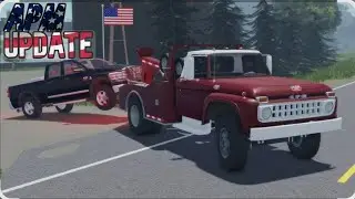 APM ROBLOX TOWING TRUCK AND GET PULLED OVER BY CORRUPT POLICE 
