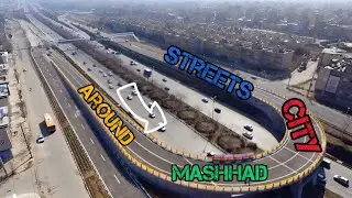 Iran street tour vlog - streets of mashhad city #vlog #iran #citytour