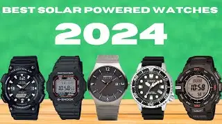 Top 5 best solar powered watches 2024[Don't buy any until watching this]