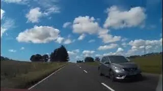 Summer Road Trip Drive With Music On History Visit To Crook of Devon Perthshire Scotland