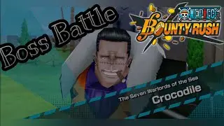 Crocodile Boss Battles | One Piece Bounty Rush | OPBR | 1.3k combo easy!?