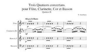 Vincenzo Gambaro (?) &ndash; Wind Quartet No.2, in D minor