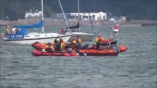 Tribute gathering to the Coast Guard Rescue 116