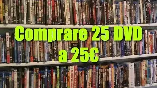 Comprare 25 DVD a 25 Euro 💿💶