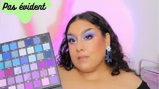 Je teste la Midnight palette de Beauty bay \ nouveaut&eacute;s makeup GRWM