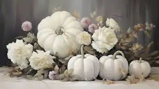Fall Ambience | Fall Decor | Screensaver | Fall Pumpkin Ambience | TV Art