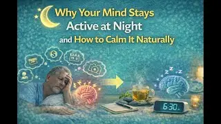 Why Your Mind Stays Active at Night and How to Calm It Naturally