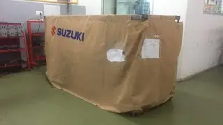 Suzuki Hayabusa Unboxing 2018 with brocks exhaust