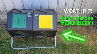 Miracle-Gro Compost Tumbler 2 Compartments | Effective Composting Solution