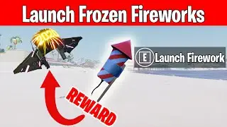 Frozen Firework Locations in Fortnite!