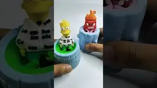 Squishy Bart Simpson vs Anger! #satisfying #squishy #trend #trending #shorts #fyp