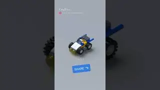 how to build mini lego racing car #bricks  #diy #satisfying #racing