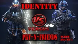 PKY ~N~ FRiEnDs VS. iDenTiTy Scrim Round 1 ~ Killzone Shadow Fall Multiplayer Competitive Wars