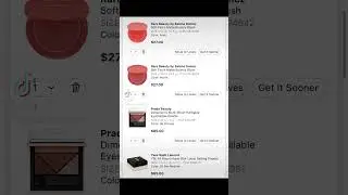 Sephora Wish List :) #sephora #sephorahaul #makeup #cosmetics #beauty #sale #sephoravibsale #shorts