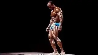 Albert Beckles - Mr. Olympia 1985 Posing