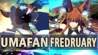 GBVSR:🔥UmaFan (Seox) Vs fredruary (Yuel)🔥| High Level Gameplay.