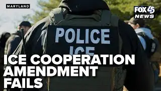 Democratic amendment to protect ICE cooperation for felons in MD fails in Senate
