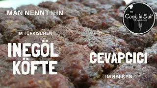Cevapcici - Ineg&ouml;l K&ouml;fte - Extrem Saftig und Lecker  -  In nur 2 Minuten Grillbereit!