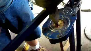 Building a Stanley Steam Car Boiler--Putting in Copper Tubes